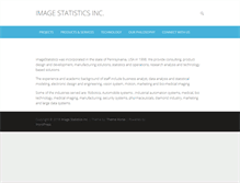 Tablet Screenshot of imagestatistics.com